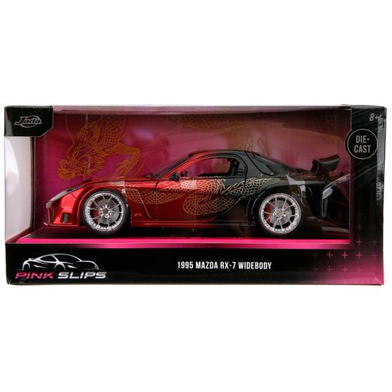 Модель Машинки 1:24 Pink Slips 1895 Mazda RX-7 Widebody