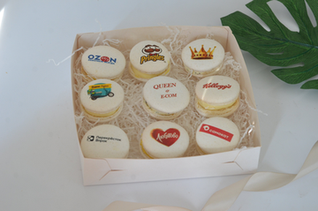 Макарон с логотипами №3010