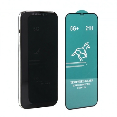 Защитное противоударное стекло Swift Horse для iPhone 12 Pro Max на полный экран, 012016 Черный