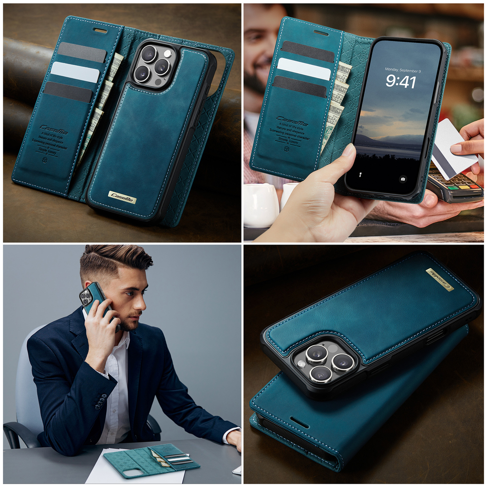 Чехол-кошелек CaseMe 2 in 1 MagSafe iPhone 16 ProMax