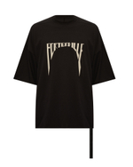 RICK OWENS DRKSHDW ФУТБОЛКА ЧЕРНАЯ TOMMY PORTERVILLE PRINT