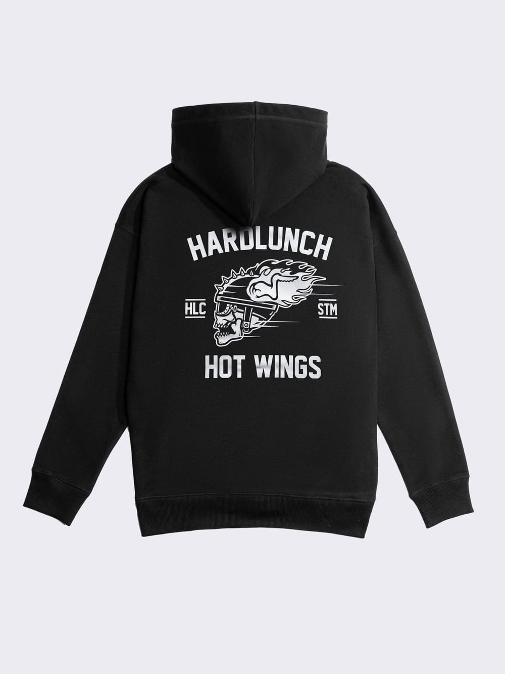 Худи Hardlunch Hot wings черный