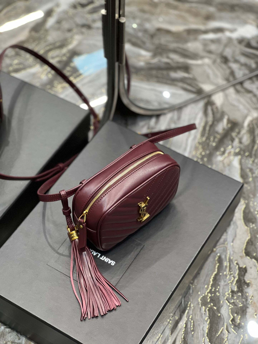 Yves Saint Laurent Lou Camera Belt Bag 16 cm