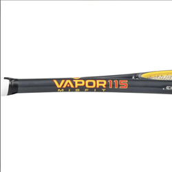 Harrow Vapor 115 Misfit, Squash Racket, Grey/Yellow/Red