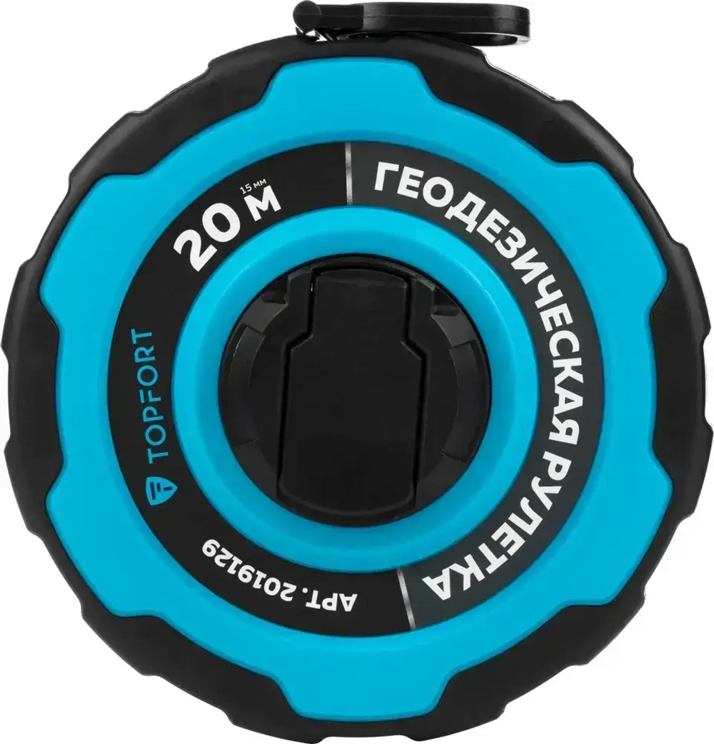 Рулетка строительная геодезическая TOPFORT измерительная, для ремонта, с автостопом, 20 м х 15 мм