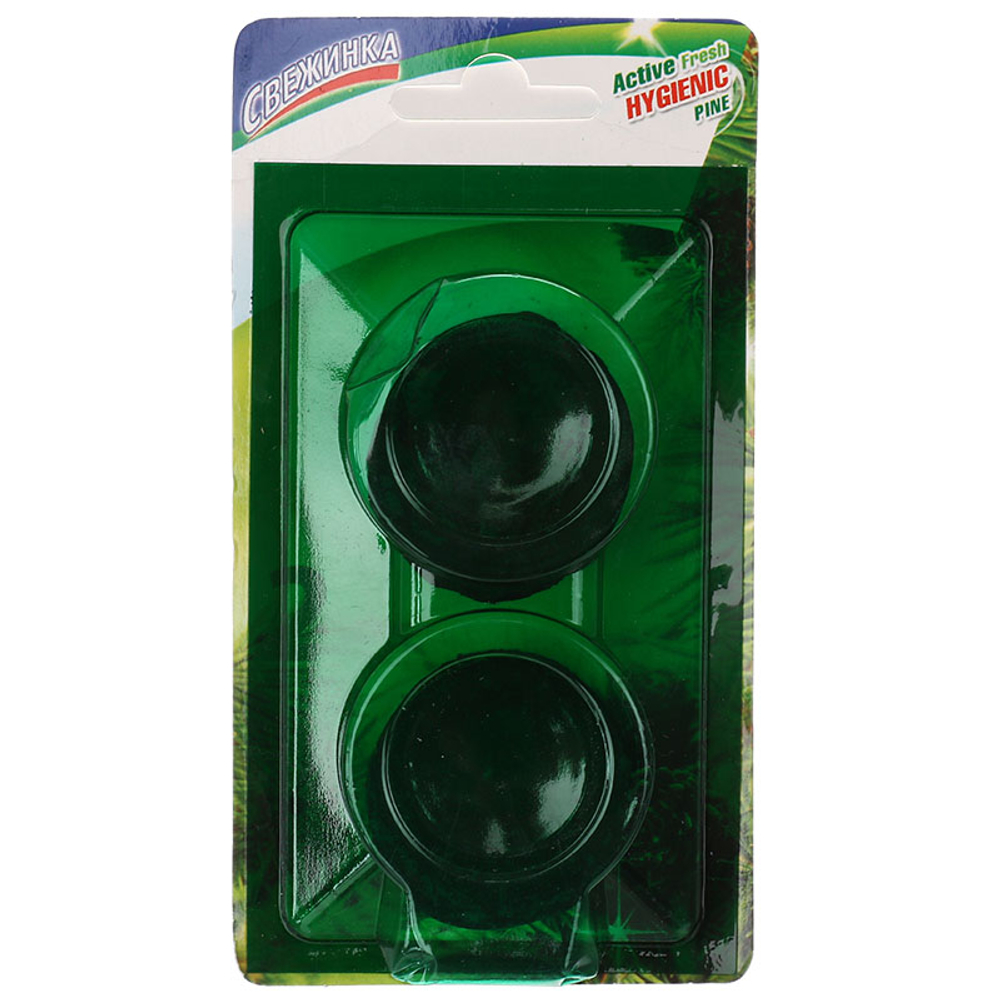 Таблетка чистящая для унитаза Свежинка Хвоя 2х40 г