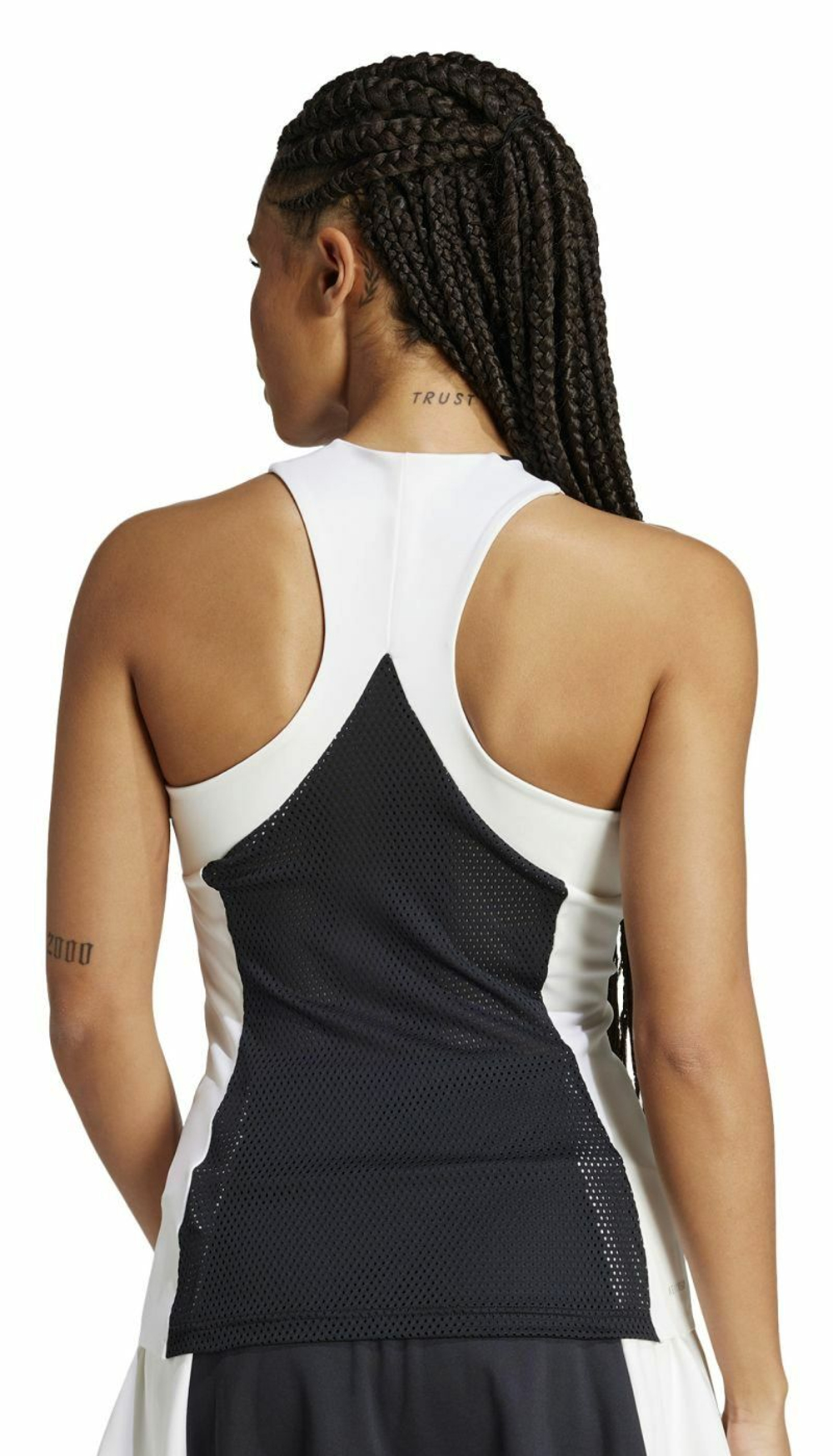 Женский топ теннисный Adidas Tennis Premium Tank Top - black/white