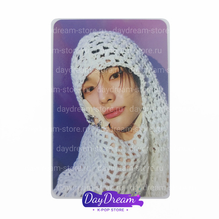 Фотокарта Hyunjin Stray Kids - ROCK-STAR [Postcard ver.]