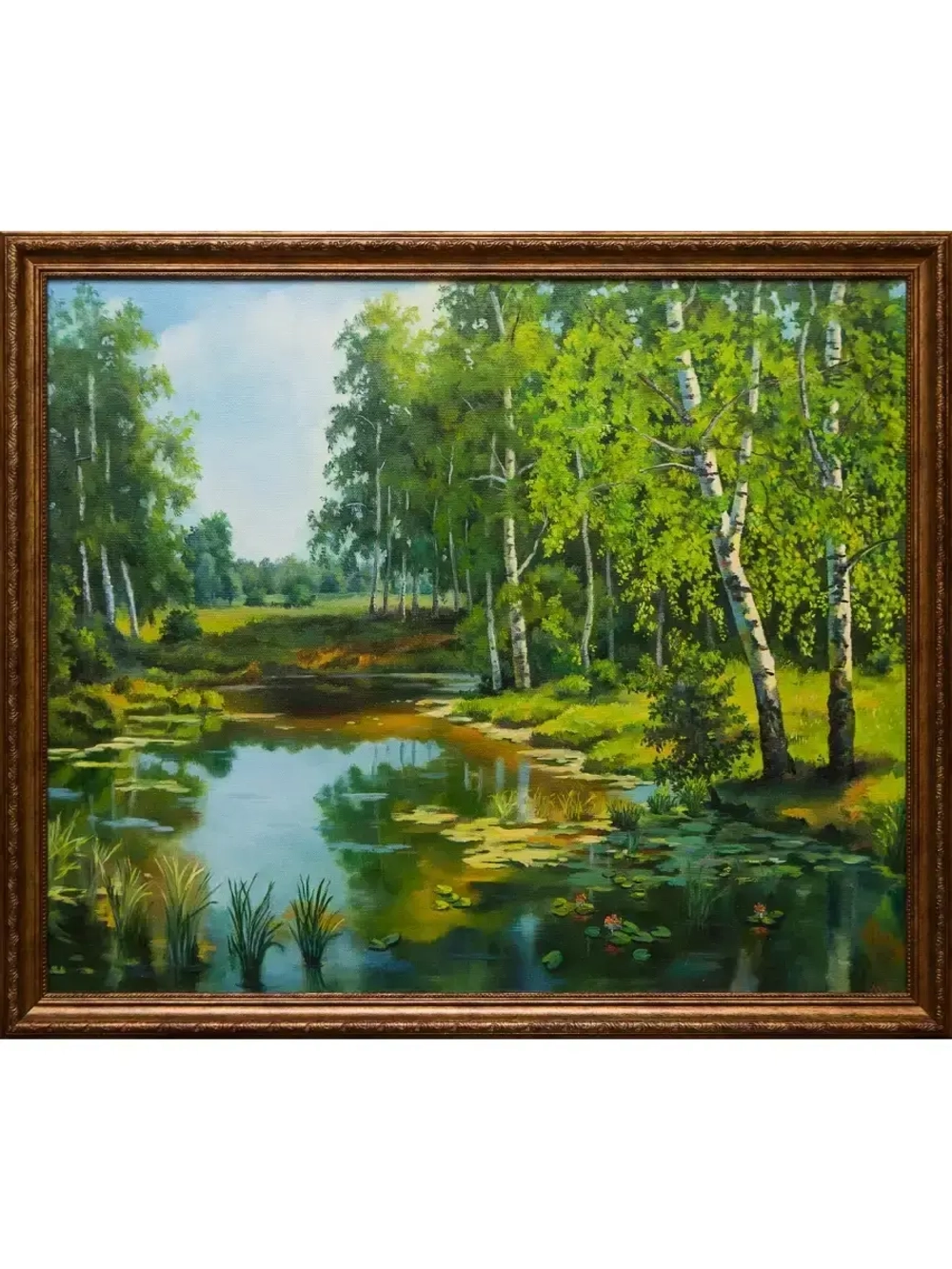 Картина маслом Летняя соната Малышева