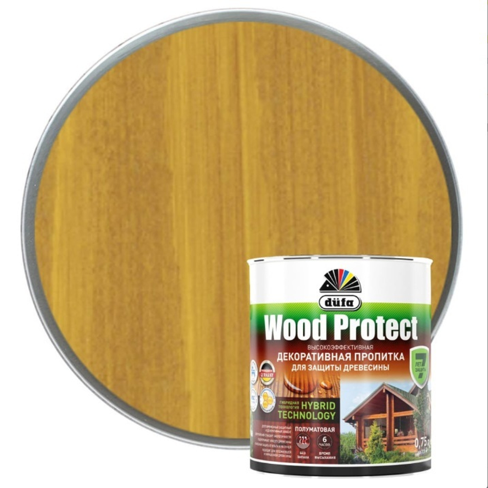 Антисептик Dufa Wood Protect сосна 0,75 л