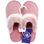 Тапочки женские домашние «DAISY», цвет розовый, р-р 40-41