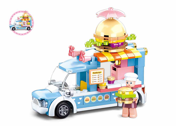 Girl's Dream hamburger wagon