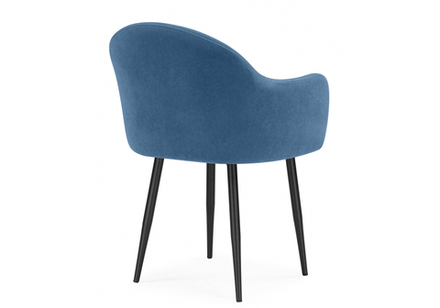 Стул на металлокаркасе Woodville Морено marseille 30, черный