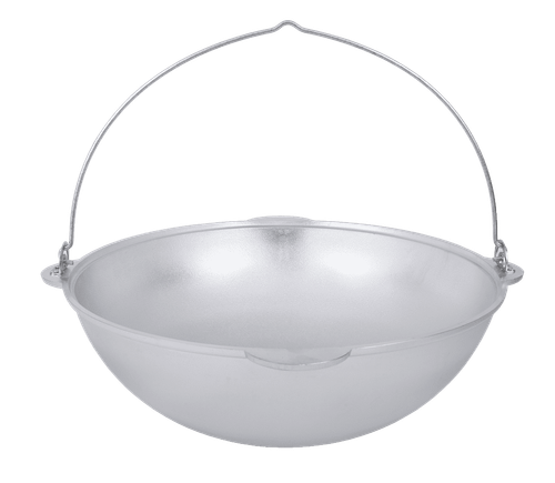 Котел походный 15л., алюминий, крышка металл, KUKMARA