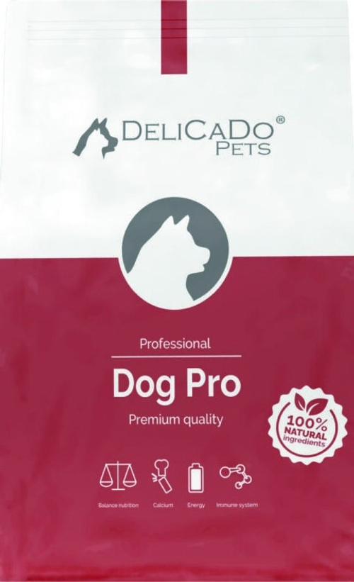 Сухой корм DeliCaDo Pro для взрослых собак всех пород, курица, 10 кг