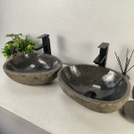 Раковина из речного камня ПАРА! RS-65128 41*33*15 0865