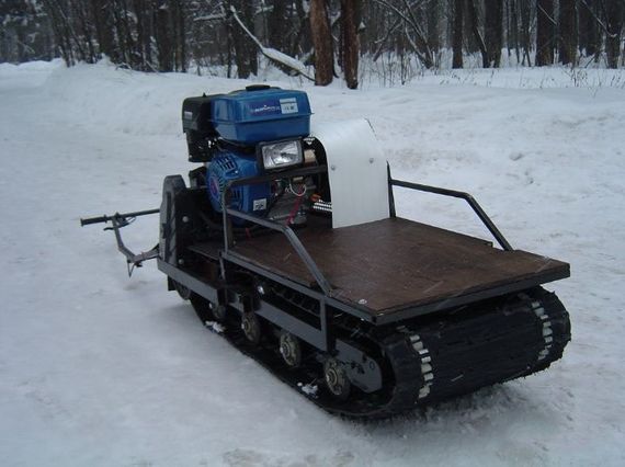 Мотобуксировщик FUNTEK 14