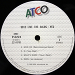 Yes / 9012Live - The Solos (LP)