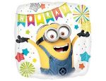 Шар (18''/46 см) Квадрат, Миньоны на вечеринке