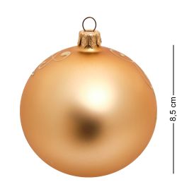 Элита НФШ-1550 Ел.украшение Шар «Царский» 85 мм