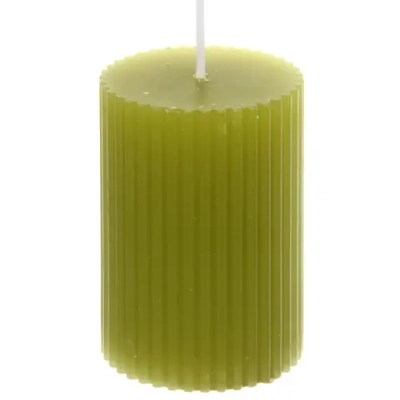 Свеча «Французская ночь» 5*7,5, Салатовый