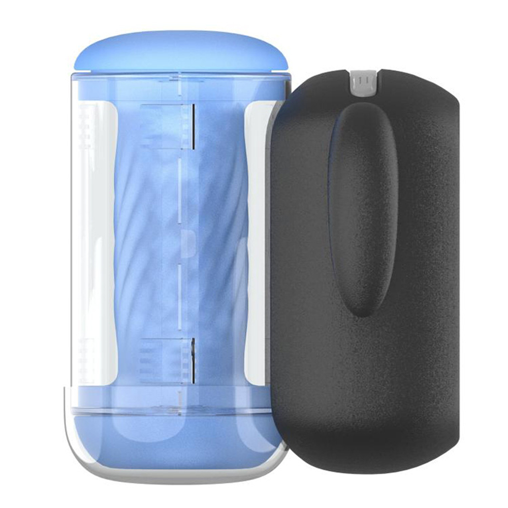 Автоматический мастурбатор с функцией пенетрации Amovibe Black Knight Multiple Thrusting Patterns Masturbator