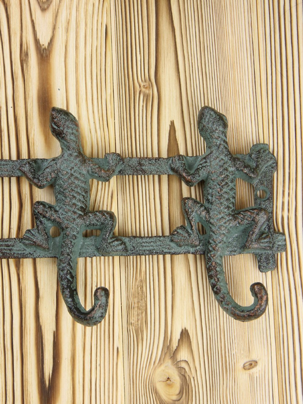 Iron Garden Вешалка настенная Ящерки, 4 крючка