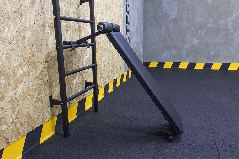 Скамья для пресса на шведскую стенку