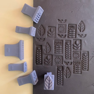 Набор штампов «Растительный орнамент»