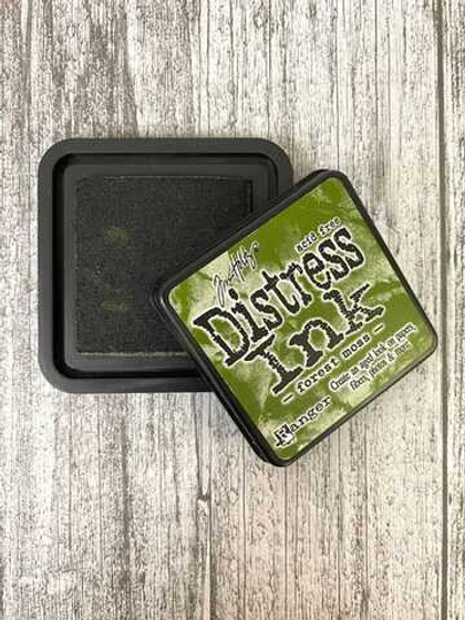 Distress Ink Pad. Forest Moss