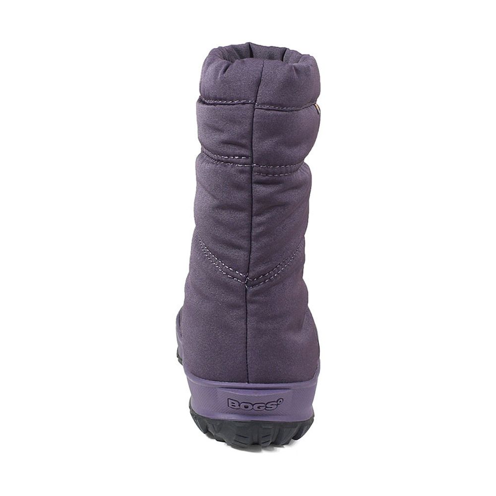 Bogs Snowday Eggplant Multi