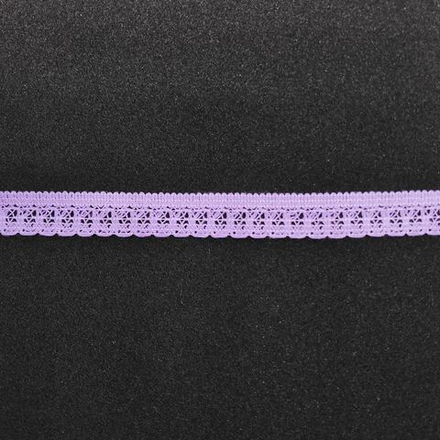 Кружево 13мм ,цвет  насыщенно-сиреневый