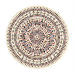 Сервировочная салфетка круглая 36 см Этника