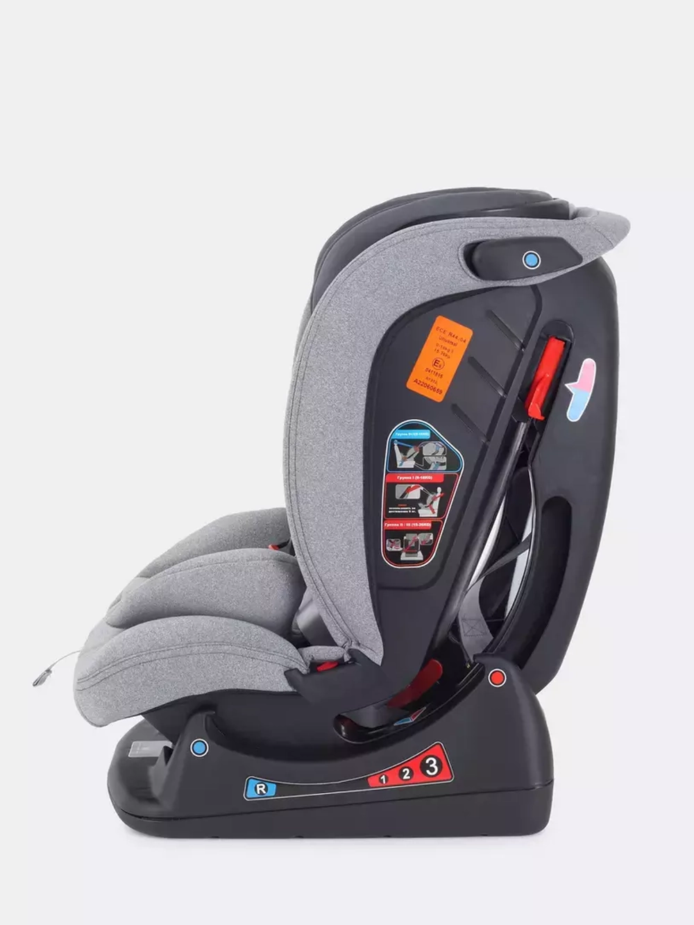 Автокресло RANT AY913 "MATRIX" Active Line (Grey) группа 0+-1-2-3  (0-36 кг)