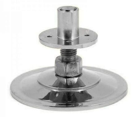 Опора регулируемая / пирамида хром D14 см