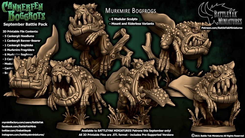 Swamp Goblin Toads