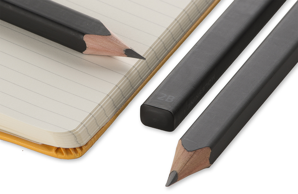 Набор карандашей чернографитных Moleskine Drawing Set EW2PG001A (3 карандаша) в блистере