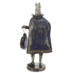 GAEM Фигурка декоративная "Лошадь" с часами D4см, (LR44x1), L12 W7,5 H24,5 см