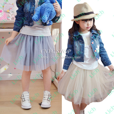 Юбка детская пышная из органзы