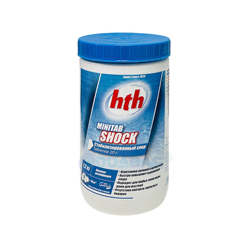 Хлор быстрый стабилизированный hth MINITAB SHOCK (таблетки 20 гр) 1,2 кг (C800672H2)