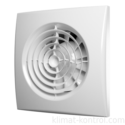 Вентилятор 100 ERA AURA 4C D100 осевой с обратным клапаном ВВ title=