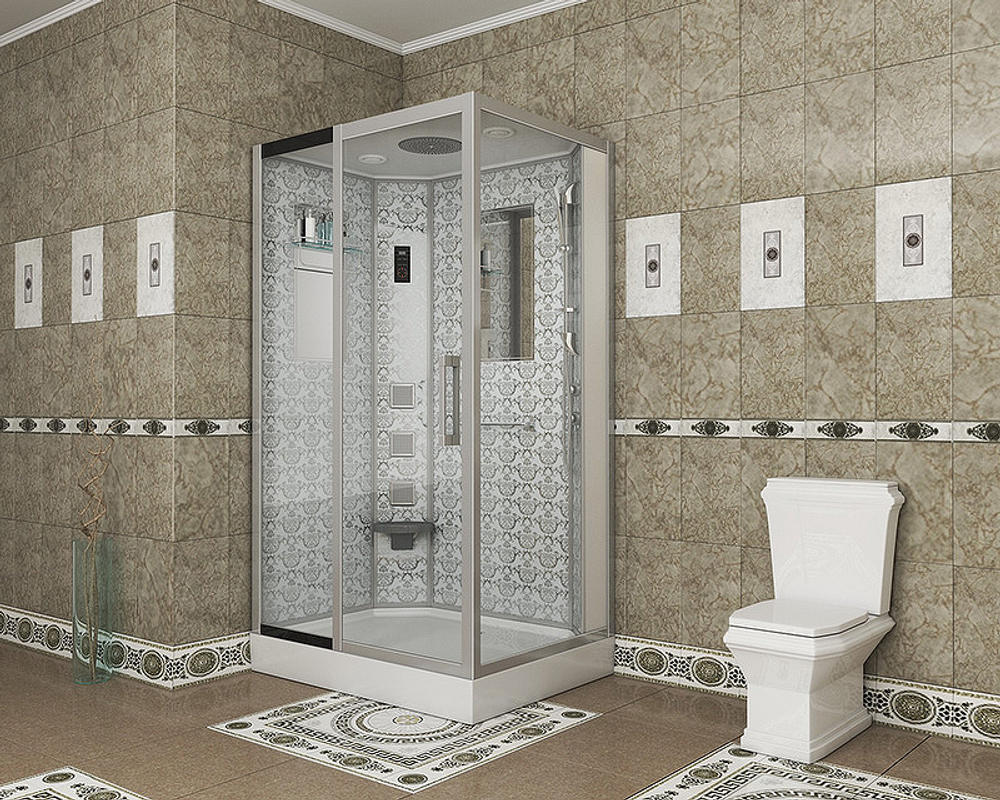 Душевая кабина Niagara Luxe 120x90 NG-7711WL с гидромассажем