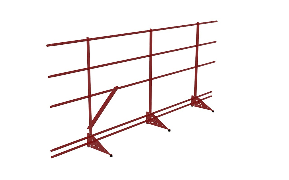 Кровельное ограждение Fachmann KO/SK/SN-1200-3-3000 RAL