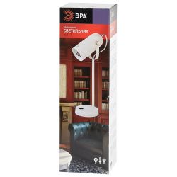 Настольный светильник ЭРА N-117-Е27-40W-W белый