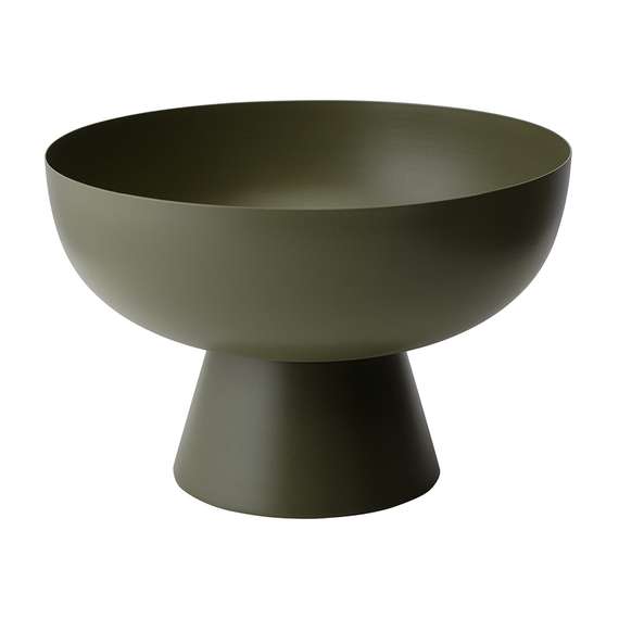 Блюдо на ножке vivlend, D21 см, морские водоросли