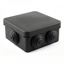 Коробка распределительная 40-0210-9005 (HF) 80х80х40 черная