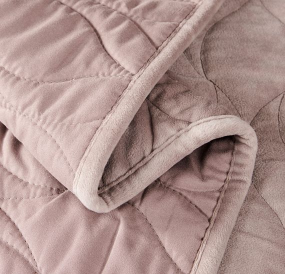 Нобилис (пепел роза) Покрывало 240х260