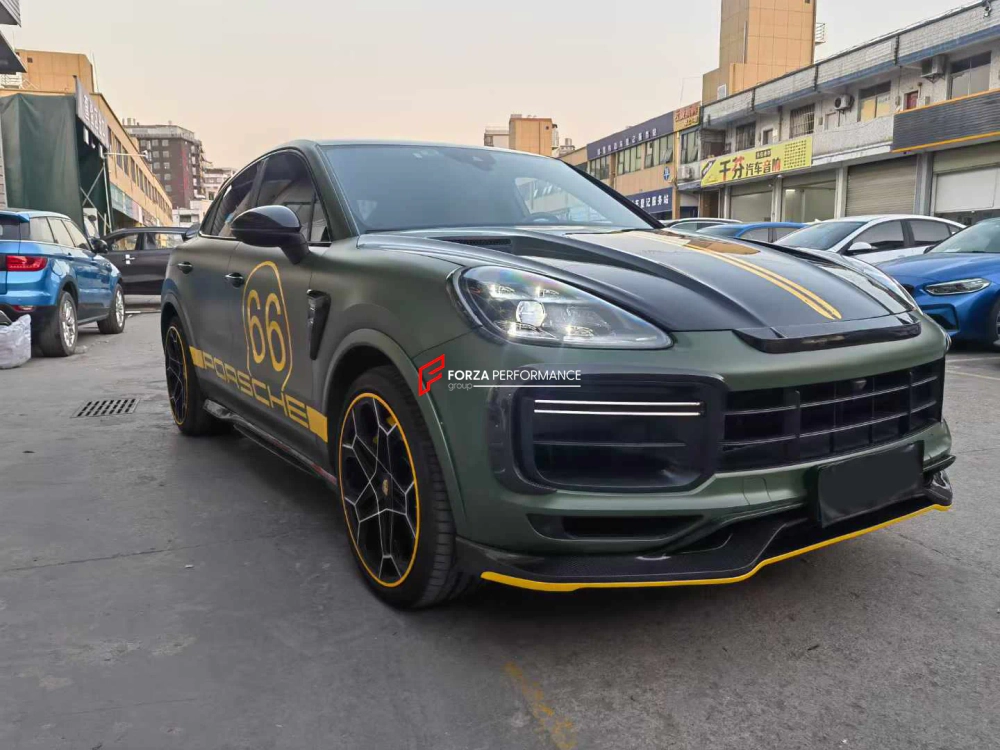 Карбоновый обвес для PORSCHE CAYENNE 9YA 2018+