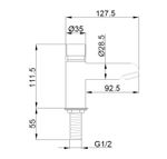 Кран Essentialtemp с таймером  07410.N