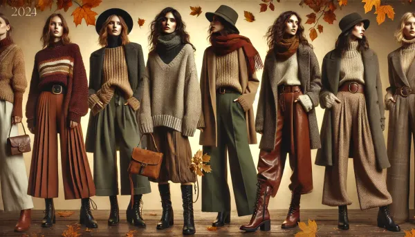 Осенние образы 2024 для девушек